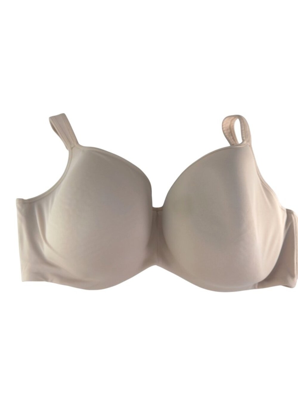 Cacique Smooth Balconette Bra Beige Full Coverage Underwire Size 46DDD
